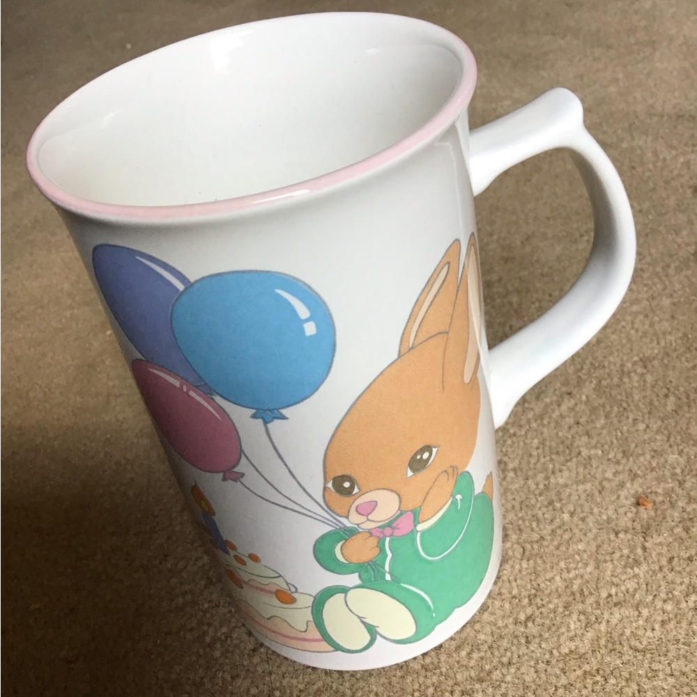 Mikasa - Birthday Bunny  Coffee Cup